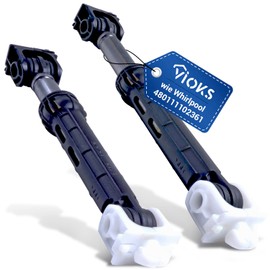 VIOKS 2 x Vibration Damper Washing Machine 120N Replacement for Bauknecht 480111102361 Washing Machine Damper Shock Absorber Washing Machine Spare Parts