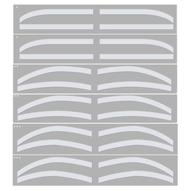 6 Pairs Eyebrow Auxiliary Stickers Disposable Adhesive Eyebrow Template Sticker Female Disposable Adhesive Eyebrow Template Sticker