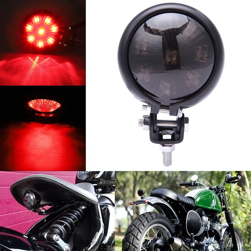 JMTBNO Motorcycle LED Stop Tail Light Brake Light Rear Brake