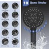 Hibbent 13'' Shower Head Combo High Pressure Rainfall Shower Head