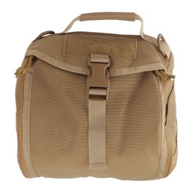 Outdoor Helmet Bag Nylon Waterproof Motorcycle Bike Bicycle Helmet Bag for Camping Hiking Khaki