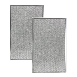 Air Filter Factory 12-1/4 X 17-1/4 X 3/8 Range Hood Aluminum Grease Filters 2-Pack