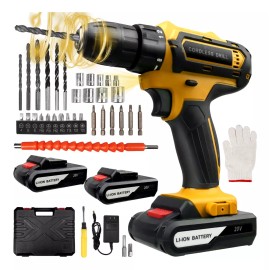 Monstyle Taladro Atornillador Eléctrico Multifunción Con 25 Torques