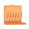 2 Pack x Tepe Easy Pick Interdental Brushes Orange Size