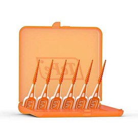 2 Pack x Tepe Easy Pick Interdental Brushes Orange Size XS/S Pack of 36