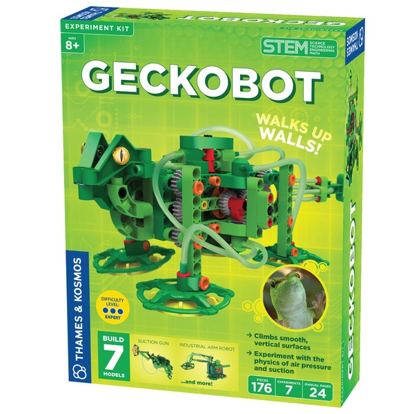 Thames & Kosmos Geckobot STEM Experiment Kit | Build a