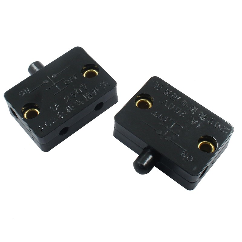 Hordion 2Pcs Cabinet Door Switch, Closet Light Wardrobe Touch Switches