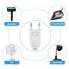 Pack of 4 Euro Plug Flat, Euro Plug Flat 250