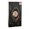 ARPAN 6x4 Designer Photo Album with 300 Pockets, Black Floral,
