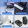 HATMINI USB C to USB Adapter,3Port USB C Hub Adapter