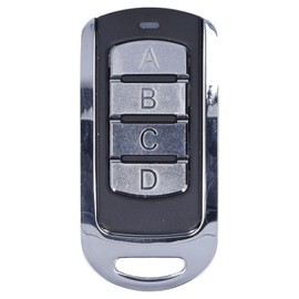 3V Garage Door Remote Control, High Sensitivity, Strong Anti Interference Ability, 100M/109.36Yd 287 to 868Mhz, 4 Buttons Designed for Burglar Alarm