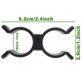 4 Pcs Bimini Boat Clip for Anti Rattle Bimini Brace Security Boat Accessories Bimini Top Pole Clips Holder Bimini Pole Clips Bimini Top Clips Bimini Clip Nylon