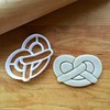 Sweet Prints Inc Pretzel Cookie Cutter - Dishwasher Safe (3.5"