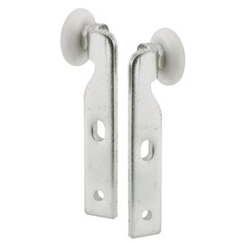 Prime-Line N 6518 3/4 inch Nylon Ball Bearing Wheel Closet Door Roller 1 Left/1 Right, Nordahl (1-Pair)