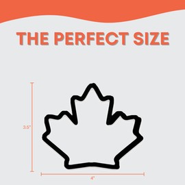Bundle of Fun Maple Leaf Cookie Cutter (4 inch)