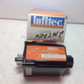 INFITEC CBR1203B 9119 DIGITAL PLUG-IN TIME DELAY RELAY 24 VOLTS