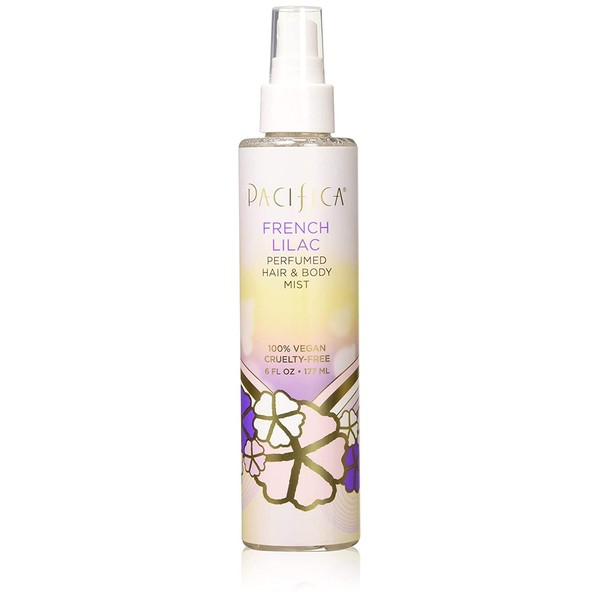 Pacifica Beauty Perfumed Hair & Body Mist, French Lilac, 6 Fl Oz (1 Count)