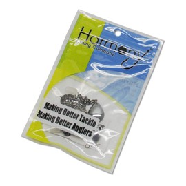 Harmony Fishing Company - [7 Pack] Tail Spinners (Hitchhikers for Soft Plastic/senko Fishing Lures, Willow or Colorado Blade) (Colorado Blade, Silver)