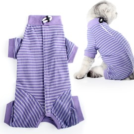 DOTONER Cat Clothes, Unisex, Post-surgery Clothes, For Cats, Pet Postoperative Clothes, Wound Protection, Licking Prevention, Contraception, Weaning, Alternative to Elizabeth Colors