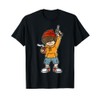 Cartoon Character With Weapon Kid Character T-Shirt