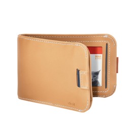 Distil Union Wally Bifold 5.0 Premium RFID Wallet - Slim Bifold Wallet for Men with Titanium Money Clip, Full Grain Leather – Minimalist RFID Card Holder - Holds 14 Cards & 30 Bills - Vege-Tan