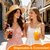 1000 Pack Colorful Flexible Plastic Straws