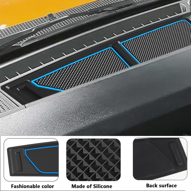 Auovo Dash Cover Tray Compatible with Ford Bronco Accessories 2021