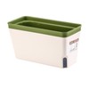AIMALL Self-Watering Balcony Vegetable Pot for Growing Cilantro, Onions, Herbs,