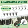 Extensiones de pestañas KEYYOU 30D+40D de 280 unidades