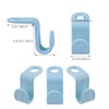 Umichen Clothes Hanger Connector Hooks Plastic Cascading Hangers Saving Organizer