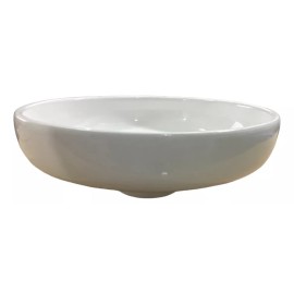 GL Escupidera Dental Ceramica Fijodent 23 Cm Circunfere Premium