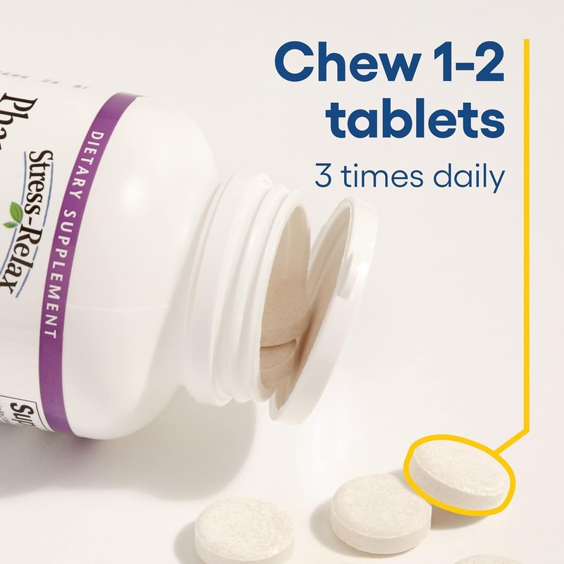 Natural Factors Natural Factors Stress-Relax Chewable Gaba 100 milligrams, Tropical