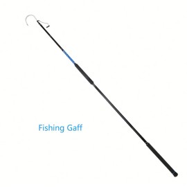 Topline Tackle Wholesale Ocean Deap Sea Fishing Gaff Glass Deep Sea Boat Fishing Gaff HookSize: 6ft3in