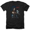 Nightmare On Elm Street Poster Heather T-Shirt, Black, Large