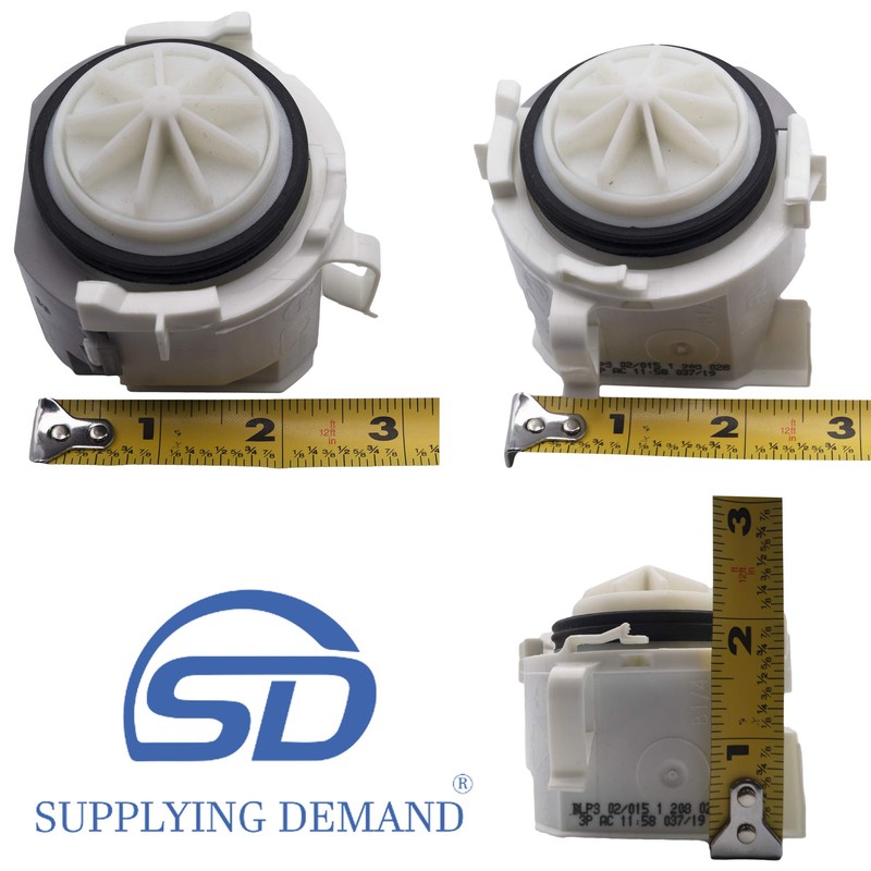 Supplying Demand 00631200 4578287 Dishwasher Drain Pump Replacement Model Specific