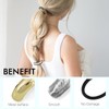 Wugbc 3 Pcs Gold Hair Accessories for Women, Gold Ponytail