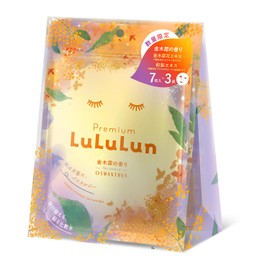 LuLuLun Premium LuLuLuLuun Osmanthus Osmanthus Scent, 7 Sheets x 3 Bags, Face Pack, Large Capacity