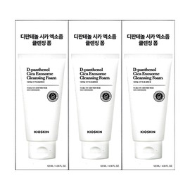 Kioskin Dipanthenol Cica Exosome Cleansing Foam 120ml 3pcs / 키오스킨 디판테놀 시카 엑소좀 클렌징 폼 120ml 3개