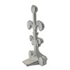 Comfify Fleur De Lis Cast Iron Toilet Paper Roll Holder