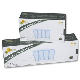 BeeSure Sterilization Pouches 2¾" x 10½"