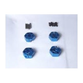 arumikuranpu Hex Wheel Hub (for Tamiya Tt – 01 02) 6 mm Wide Blue
