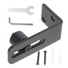 DOITOOL Adjustable Floor Guide Barn Door Swing Stopper Door Stoppers