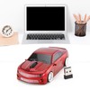 Sport Car Shaped Wireless Computer Mouse 2.4G High Accuracy Sensor