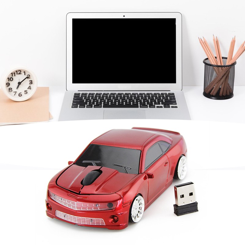 Sport Car Shaped Wireless Computer Mouse 2.4G High Accuracy Sensor