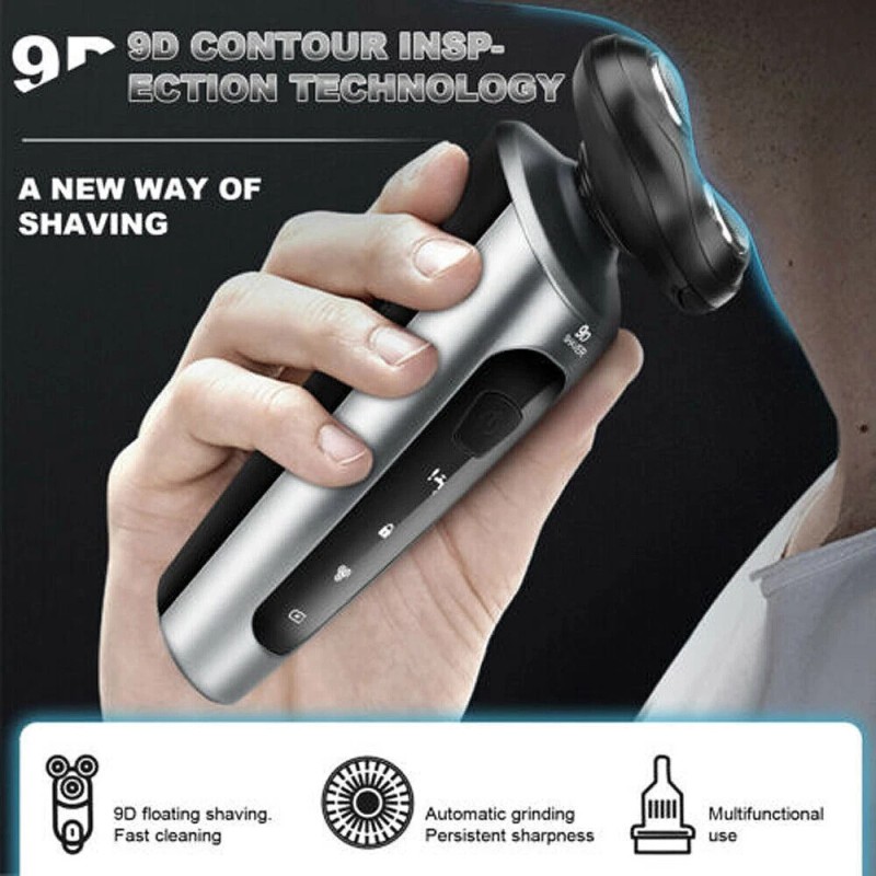 JahyElec 9D Electric Shaver for Close, Comfortable Grooming