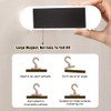 TESSTSY Pack of 2 Magnetic Key Holder with 3 Hooks,