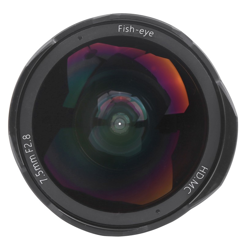 7.5mm F2.8 FX Mount Ultra Wide Angle Fisheye Scenery Lens