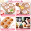 Shyllin Non-Stick Muffin Mould and Pack of 100 Muffin Cases