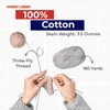 I Love This Cotton Medium Yarn for Crocheting & Knitting