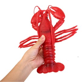 MMIAOO Crab Toy, Shrimp Toy, Children's Toy, Educational Toy, Prank Props, Marine Animals, Figure, Model, Early Development, Realistic, Popular, 1 Piece (Shrimp)